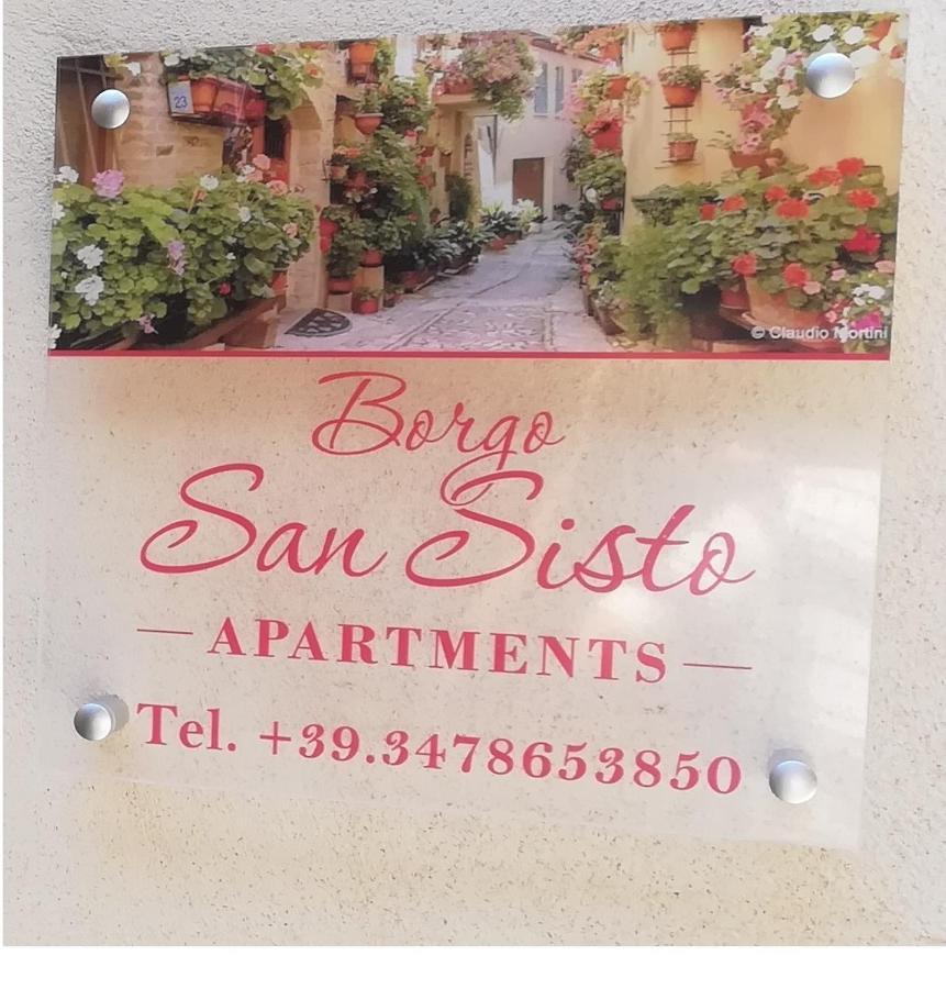 Borgo San Sisto Apartment Spello Ngoại thất bức ảnh